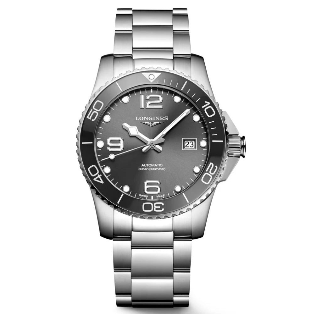 Longines HydroConquest Automatic Grey 41mm L3.781.4.76.6