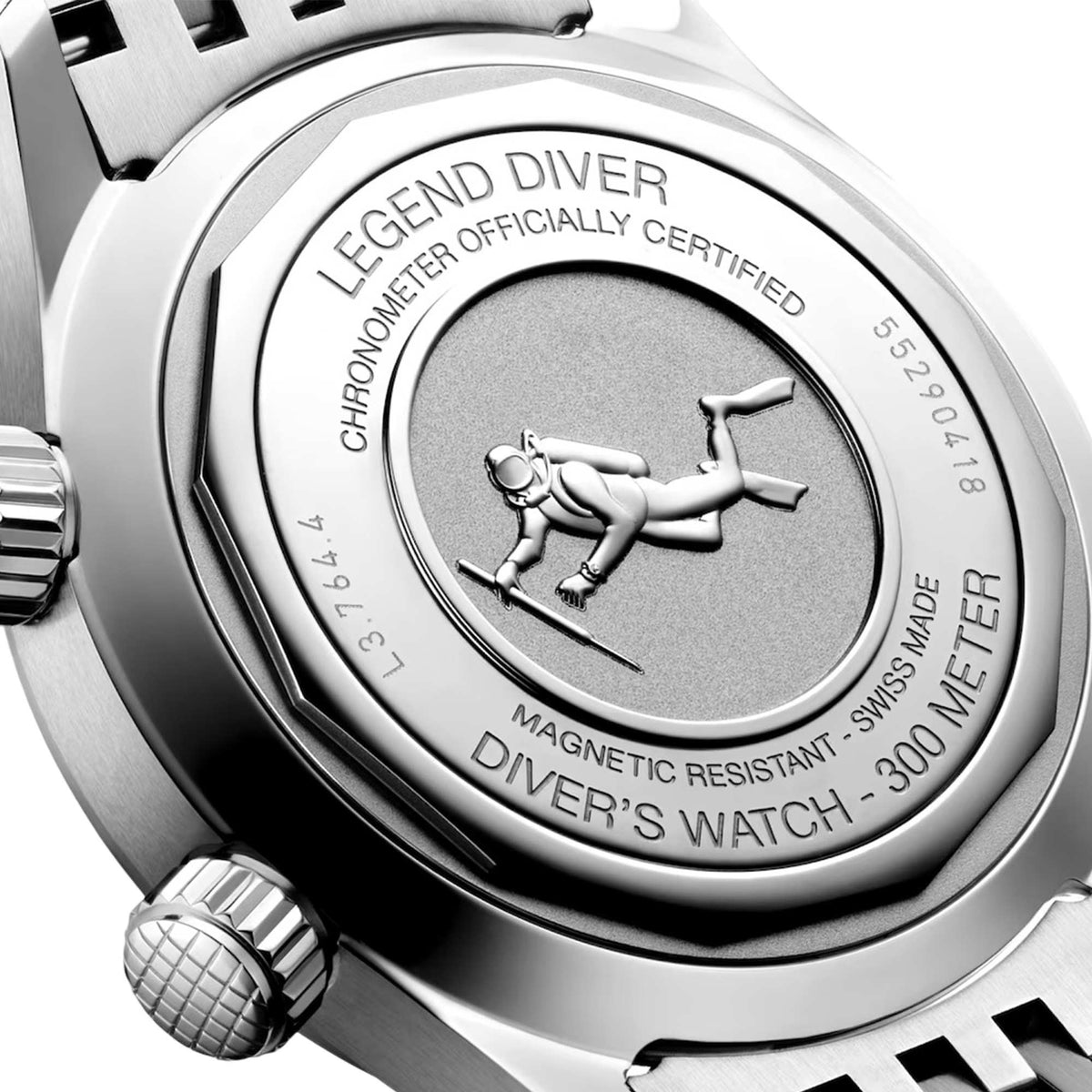 Longines Heritage Legend Diver Blue Automatic 39mm Watch L3.764.4.90.7