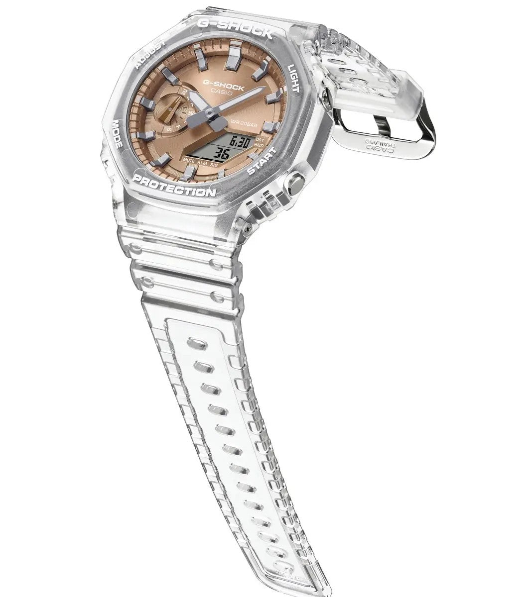 G-SHOCK 2100 Bright Metallic Dial Series Rose Watch GA-2100BM-7A5ER