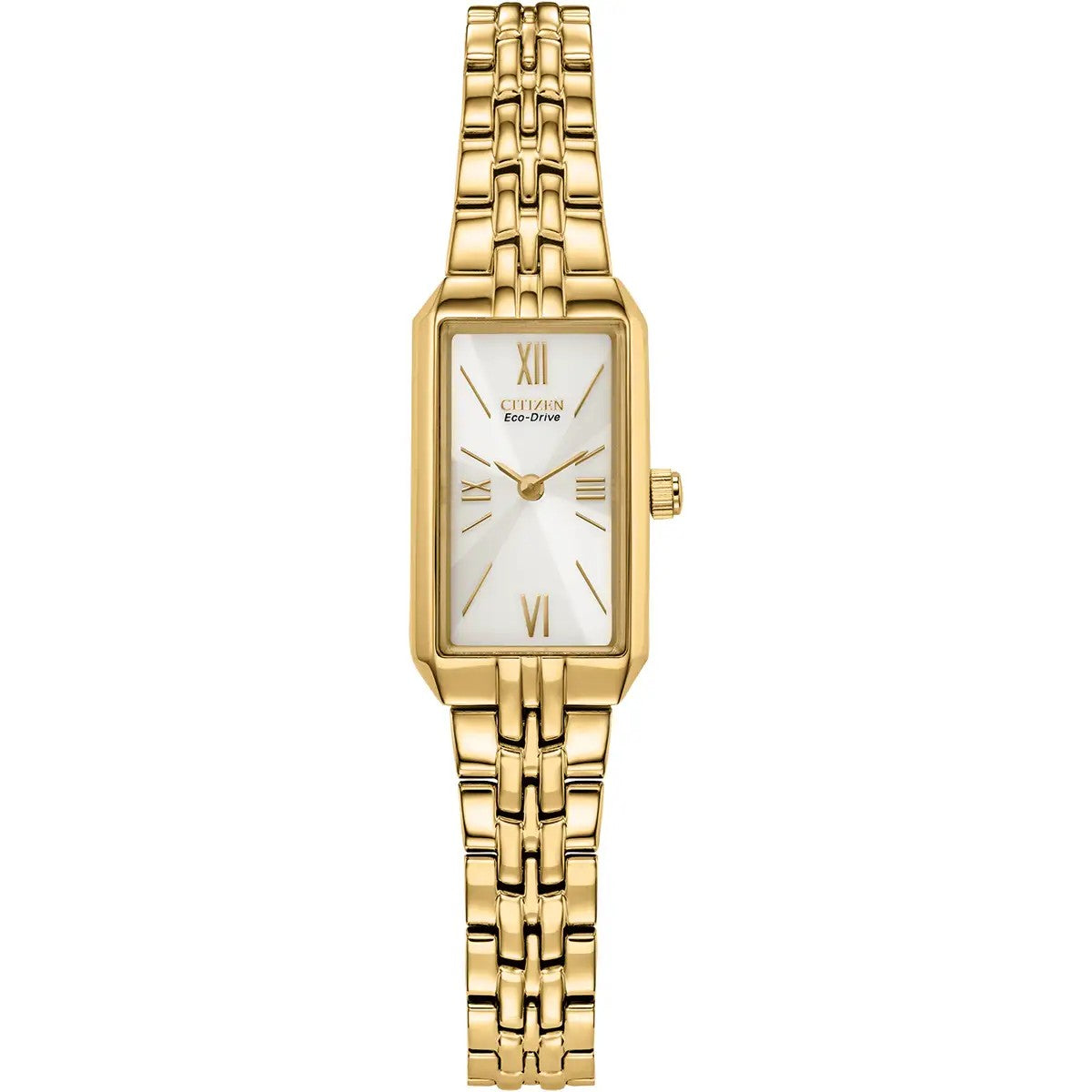Citizen Eco-Drive Silhouette Gold 26mm Watch EG2693-51P