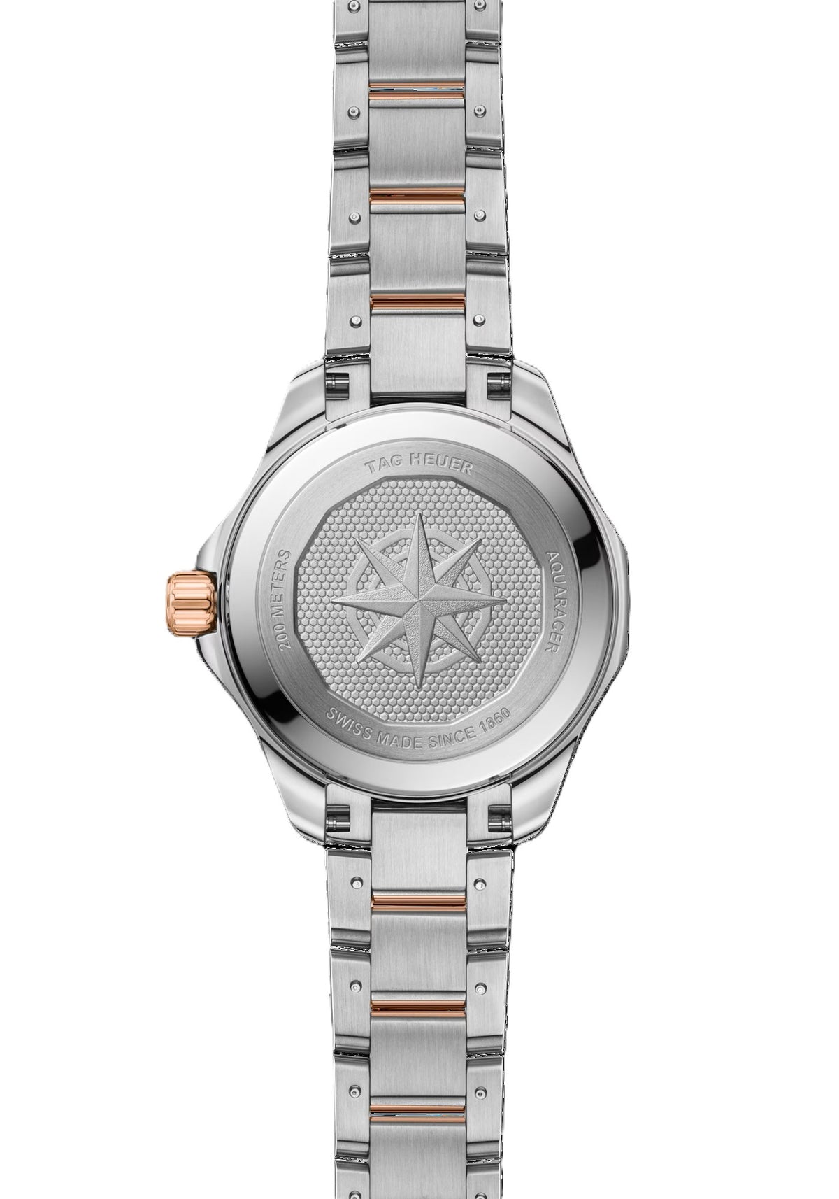 Tag Heuer Aquaracer Professional 200 Solargraph Black Two Tone Diamond Dial 34mm WBP1324.BB0005