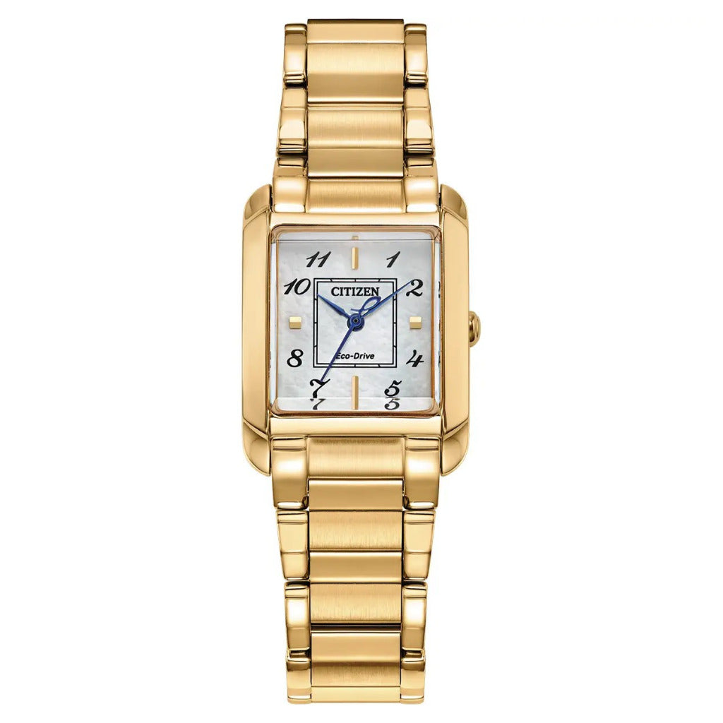 Citizen Eco-Drive L Bianca Gold 22mm Watch EW5602-57D