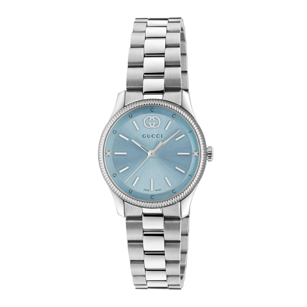 GUCCI G-Timeless Ice Blue 29mm Watch YA1265068