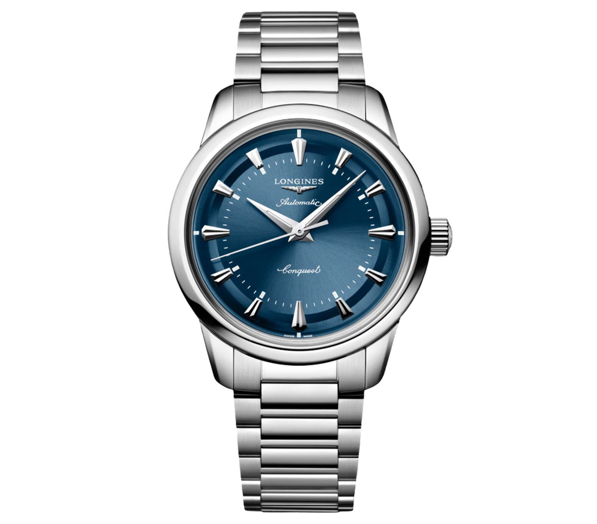 Longines Conquest Heritage Blue 38mm Watch L1.649.4.92.6