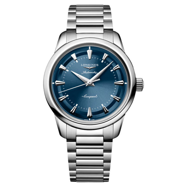 Longines Conquest Heritage Blue 38mm Watch L1.649.4.92.6