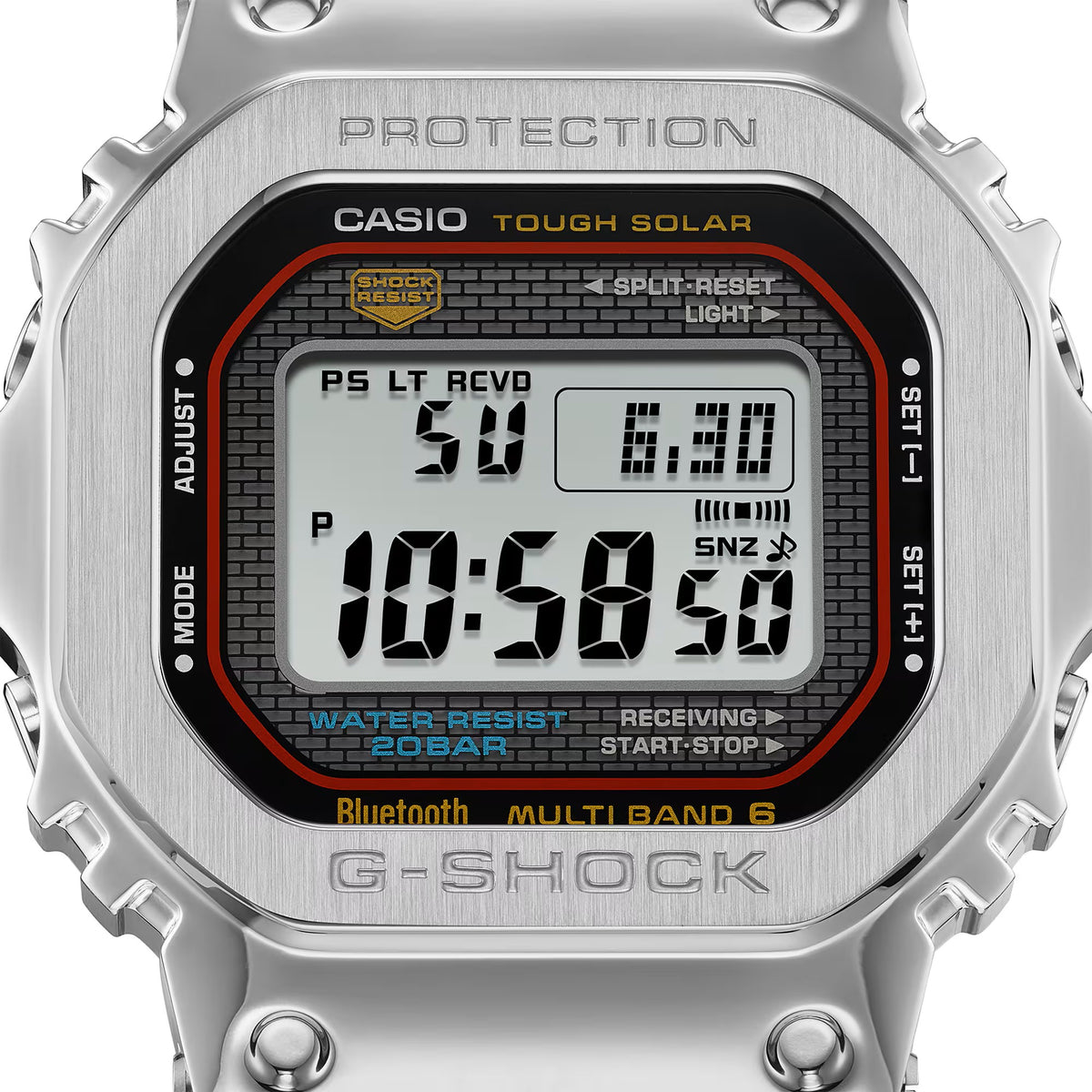 G-SHOCK Full Metal - Silver Heritage GMW-B5000D-1CER