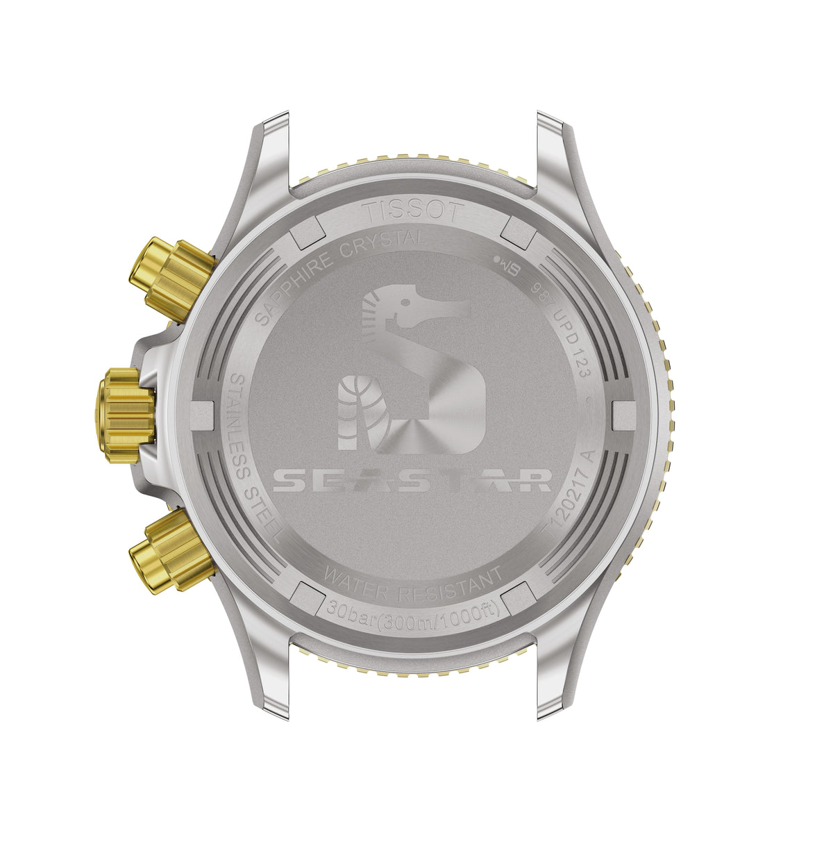 Tissot Seastar 1000 Grey-Black Dial 38mm Watch T1202172206100