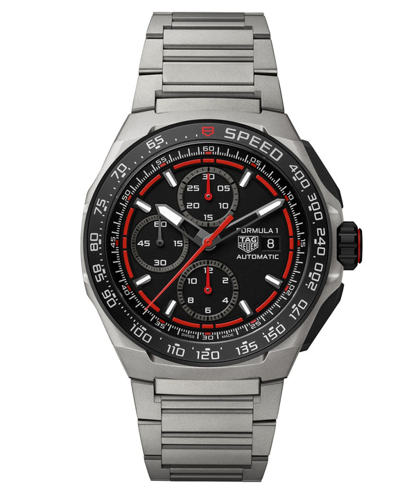 Tag Heuer Formula 1 Chronograph 44mm Titanium Watch CBZ2082.BF0009