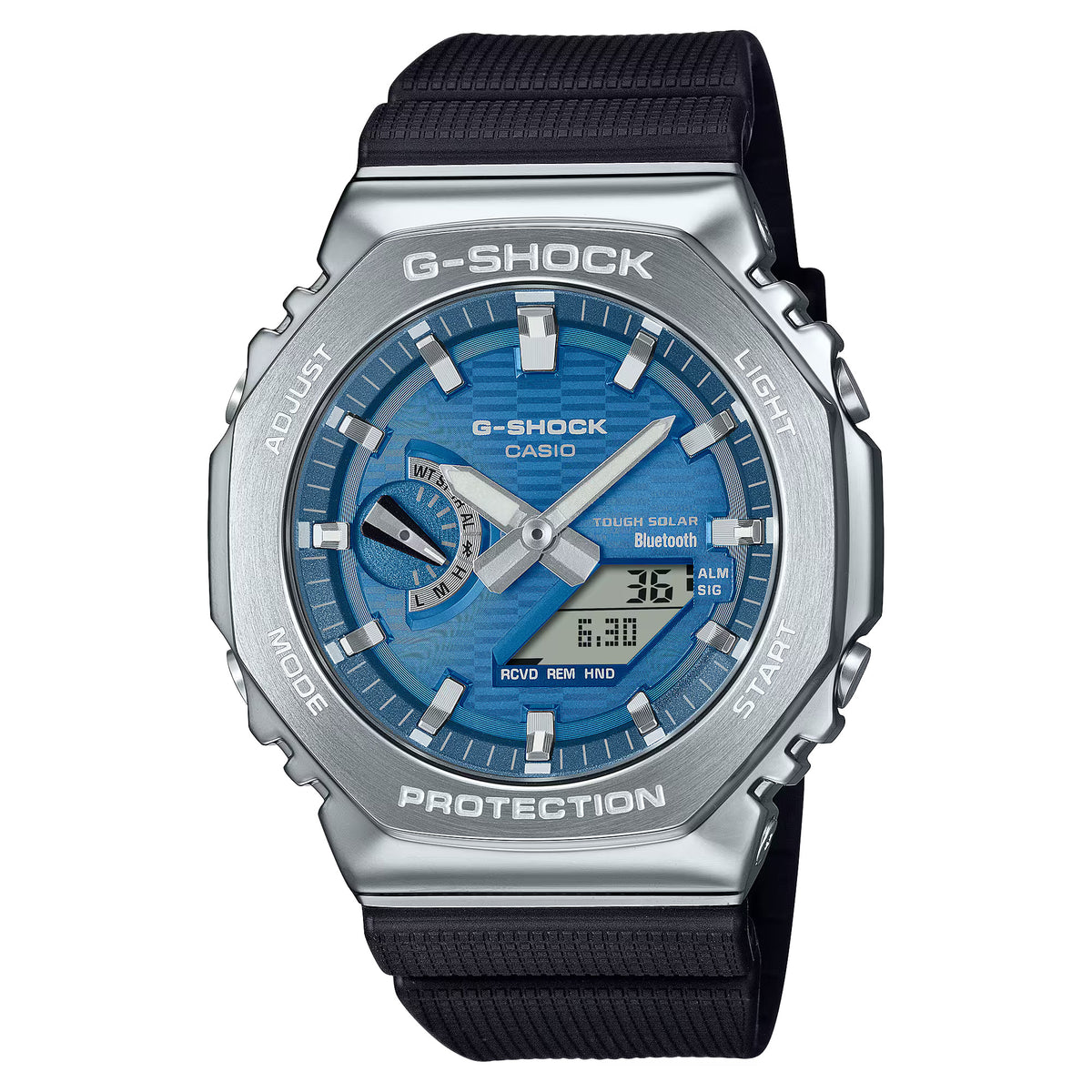 G SHOCK G-STEEL Blue Fine Metallic 2100 Series GBM-2100A-2BER