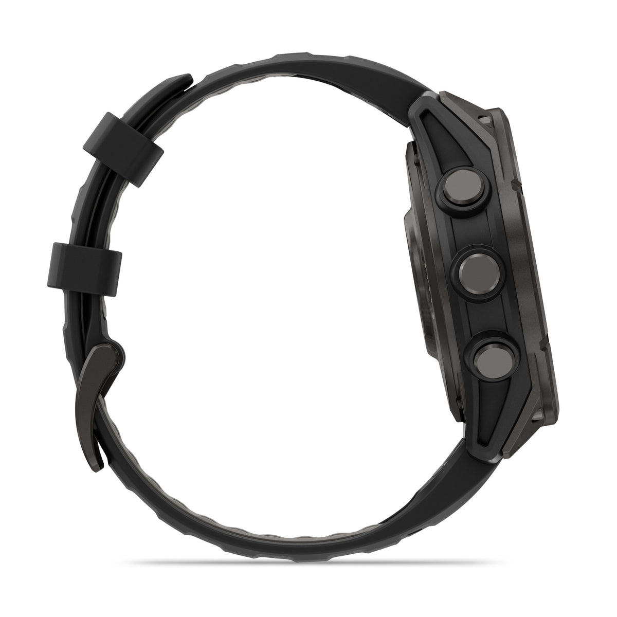 Garmin Fenix® 8 Pro 47mm, AMOLED, Sapphire, Carbon grey DLC titanium with Black/pebble grey silicone band 010-03198-01