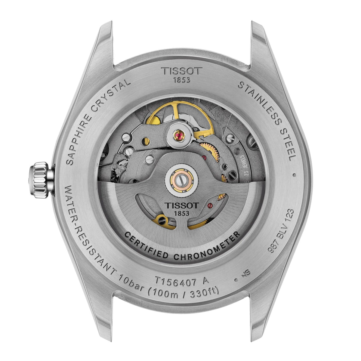 Tissot Ballade Powermatic 80 Cosc 39mm Two Tone Watch T1564082203300