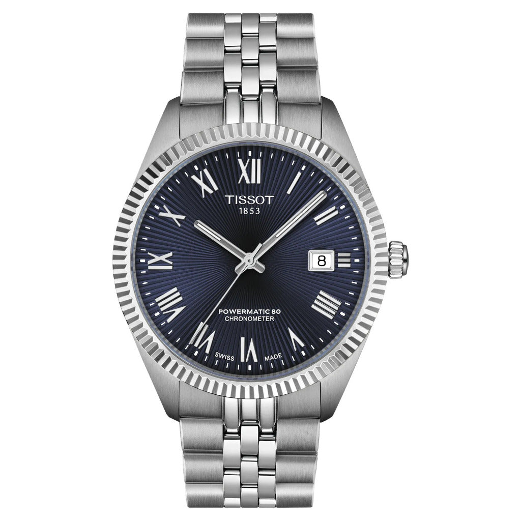 Tissot Ballade Powermatic 80 Cosc 39mm Blue Dial Watch T1564081104300