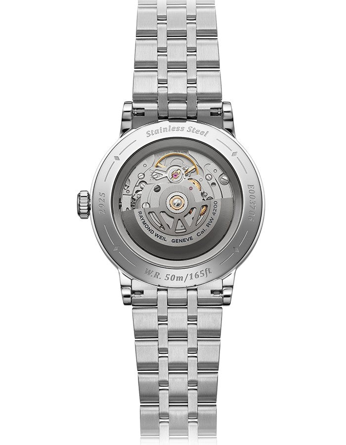Raymond Weil Millesime Automatic, Central Seconds, Anthracite Dial 39mm Watch 2925-ST-60011