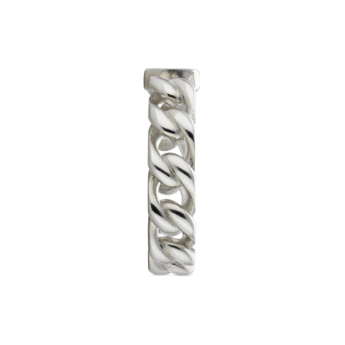 Gucci Interlocking Sterling Silver 5mm Ring