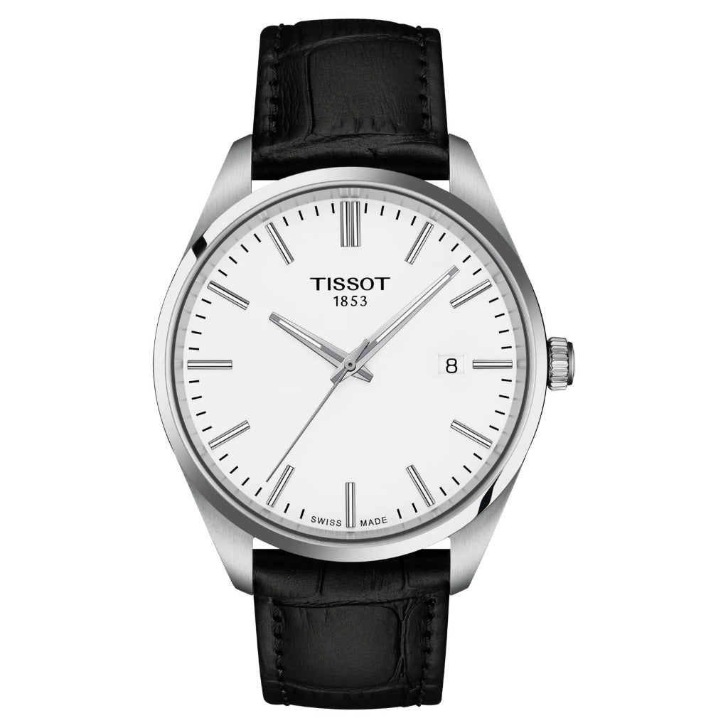 Tissot PR 100 Quartz Leather Strap 40mm Watch
