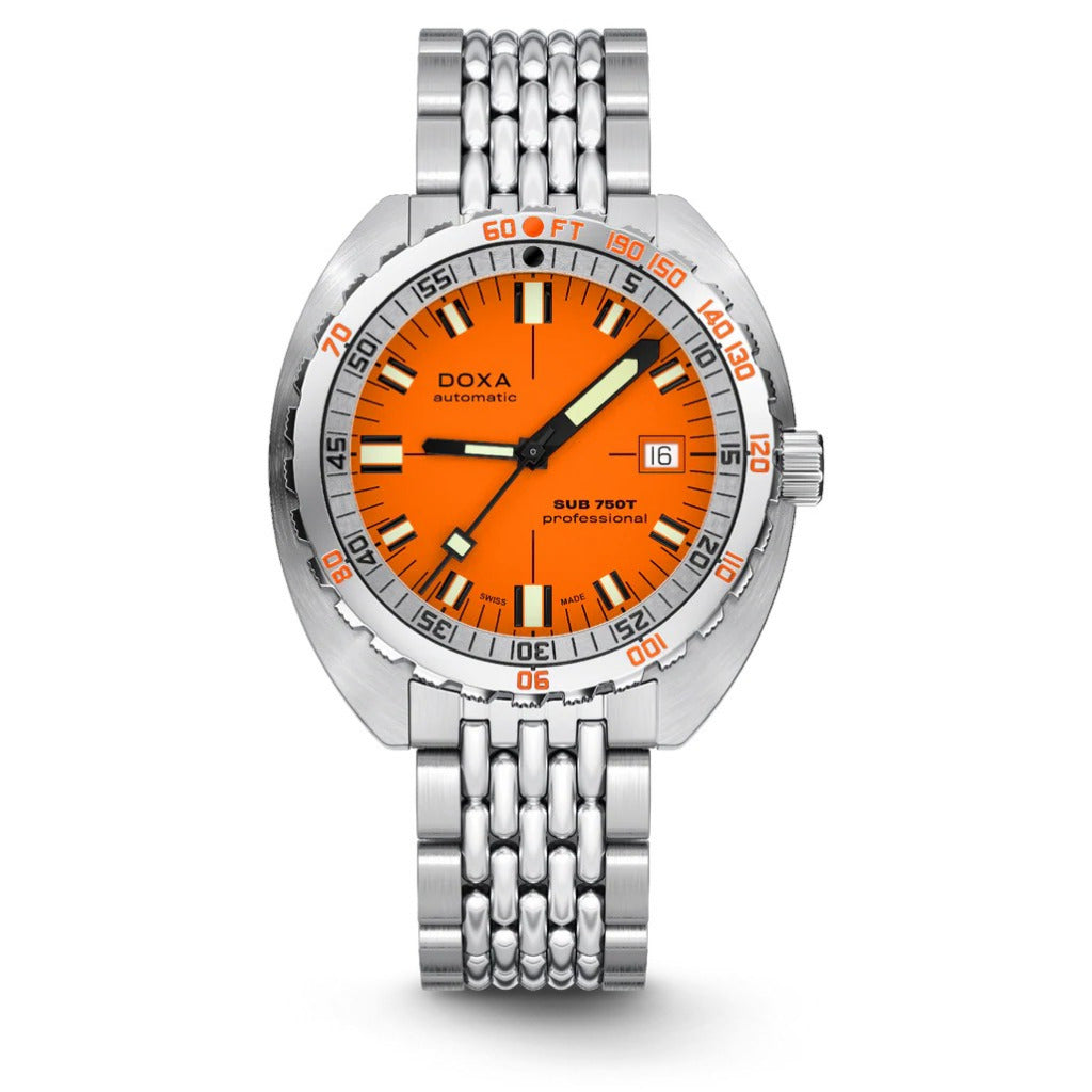 Doxa SUB 750T Professional Stainless Steel 45mm 825.10.351.10