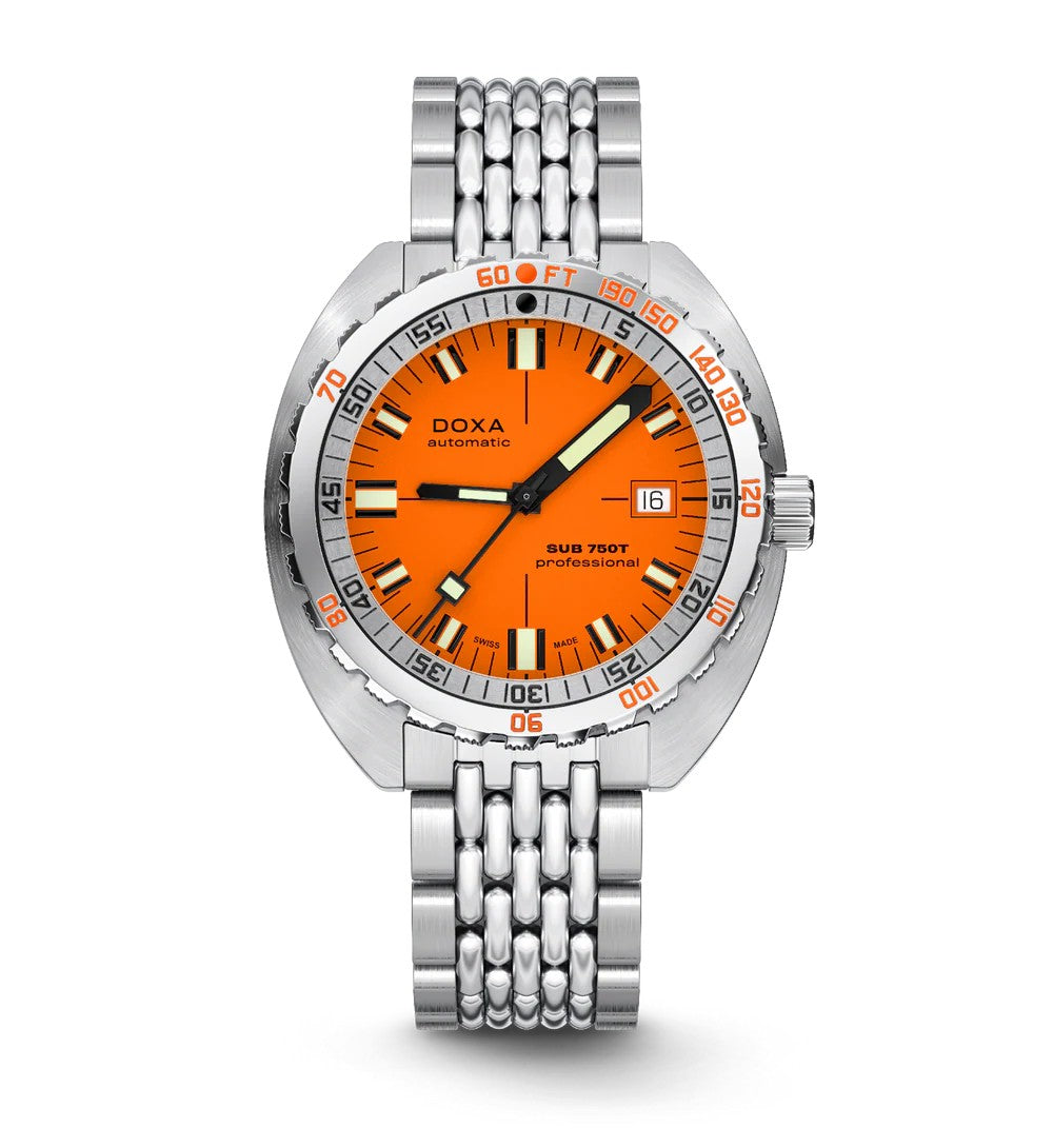 Doxa SUB 750T Professional Stainless Steel 45mm 825.10.351.10