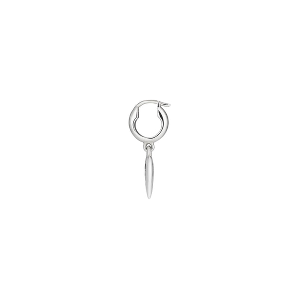 Gucci Blind For Love Sterling Silver Hoop Earrings