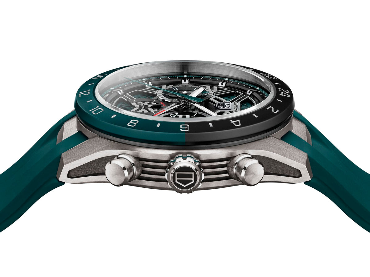 TAG Heuer Carrera Chronograph Extreme Sport Twin-Time 44mm Watch CBU2084.FT6297