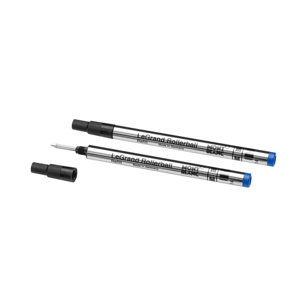 Montblanc 2 x Rollerball LeGrand Refills, Royal Blue Medium MB128228