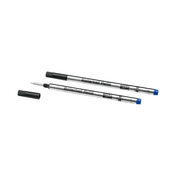 Montblanc 2 x Rollerball Refills, Royal Blue Medium MB128233