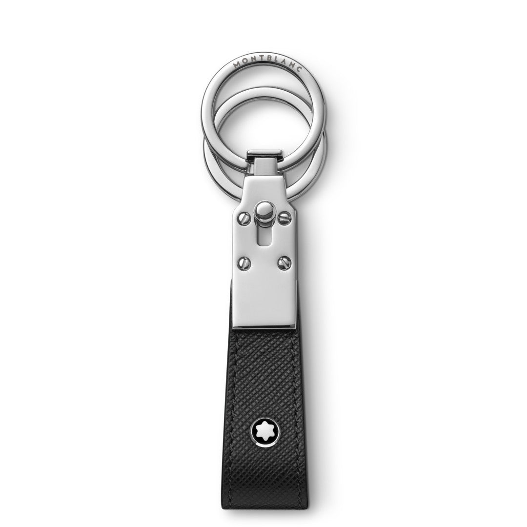 Montblanc Loop Key Holder in Sartorial Leather Black MB130747