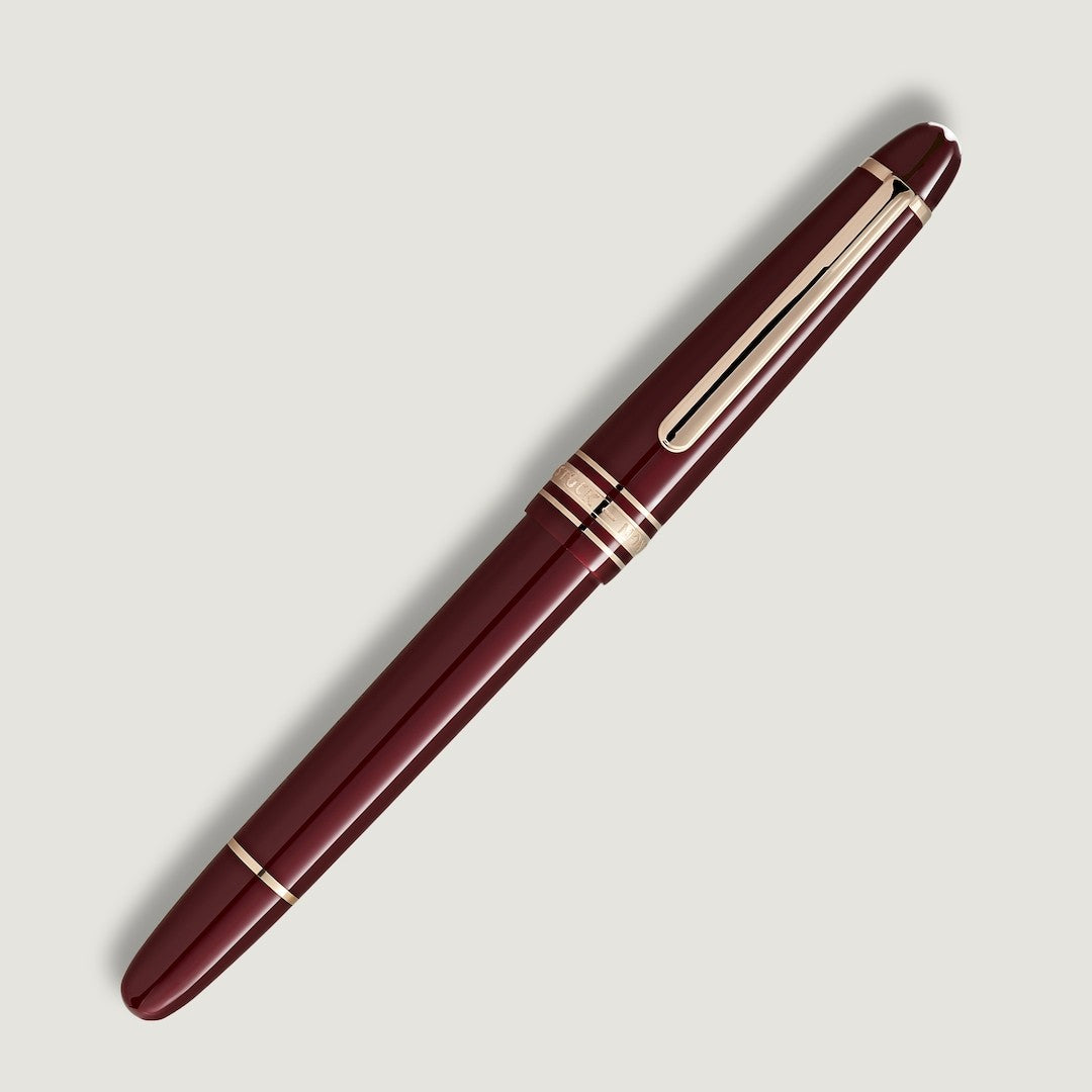 Montblanc Meisterstück Burgundy Red Classique Rollerball Pen MB133007