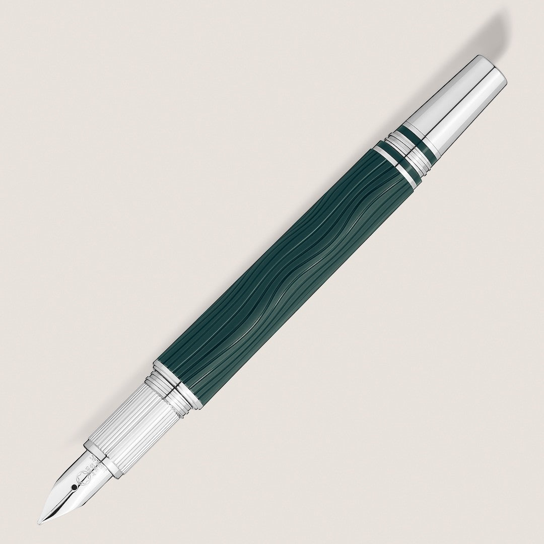 Montblanc StarWalker PolarGreen Precious Resin Medium Fountain Pen MB132902
