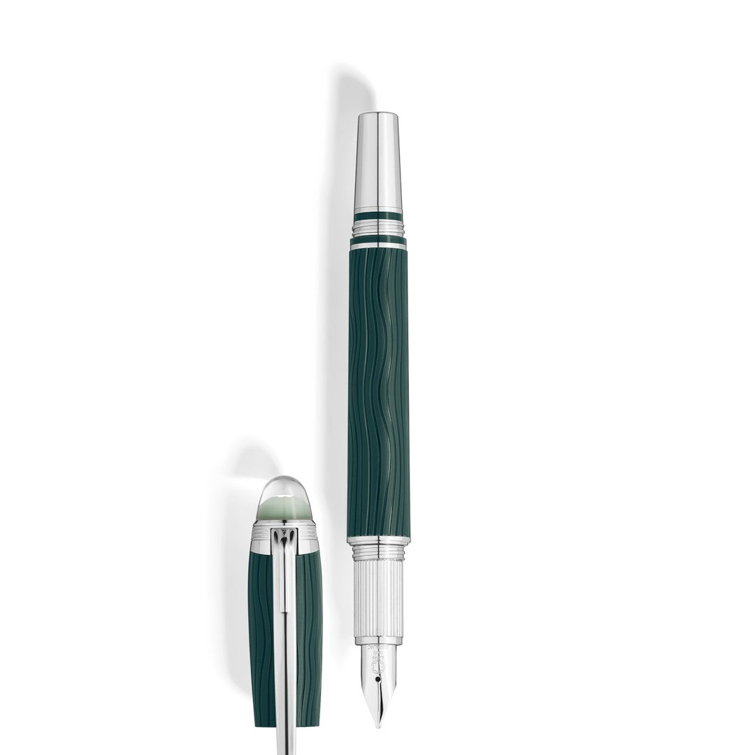 Montblanc StarWalker PolarGreen Precious Resin Medium Fountain Pen MB132902