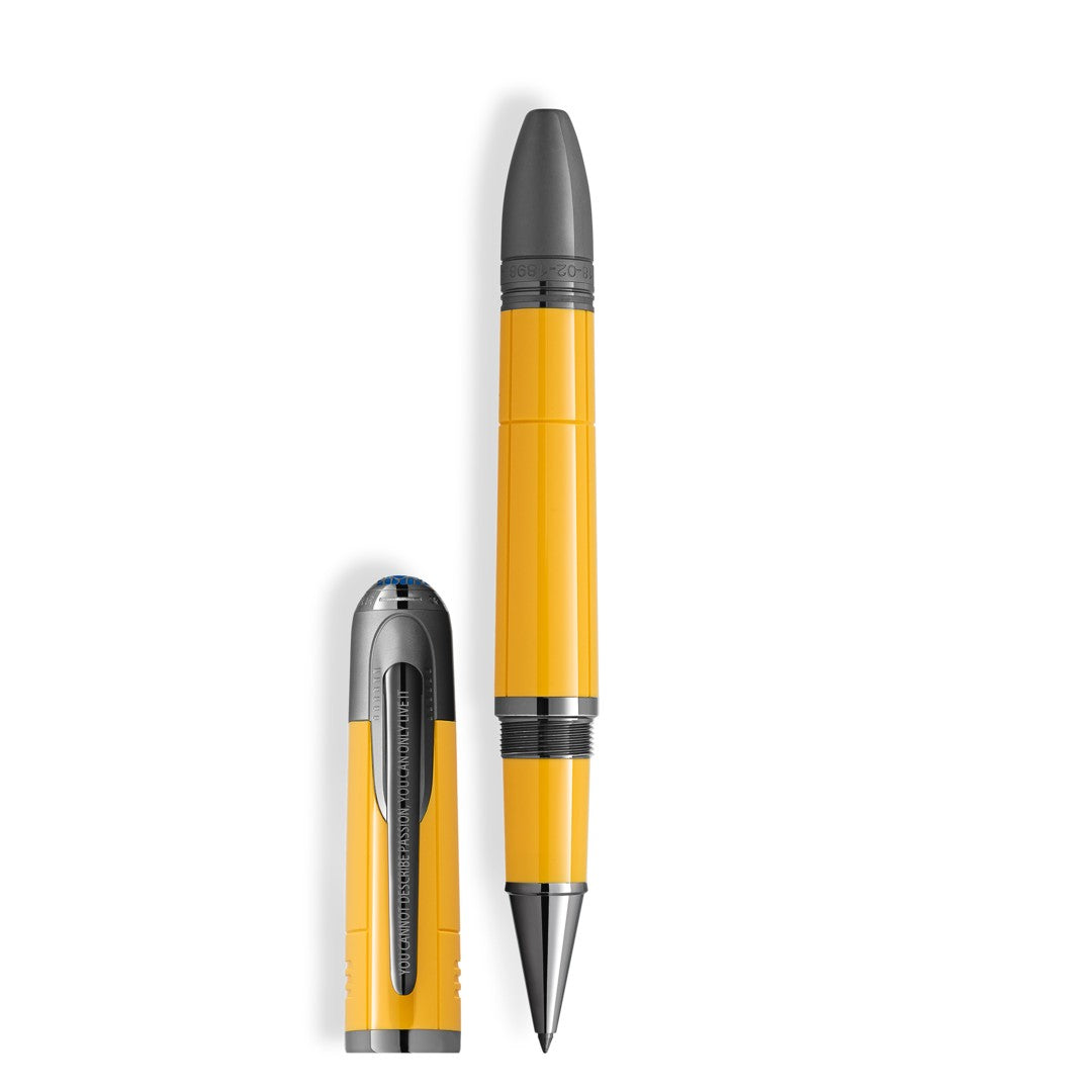 Montblanc Great Characters Enzo Ferrari Special Edition Giallo Modena Rollerball Pen MB130662