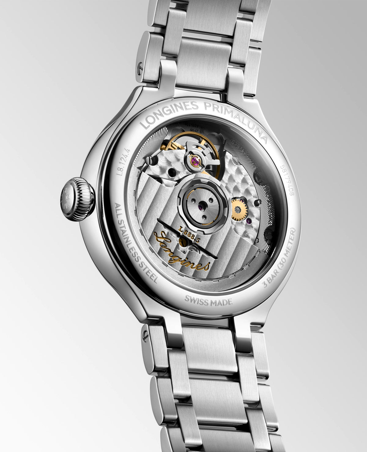 Longines Pimaluna Steel 34mm Dial Watch L81244716