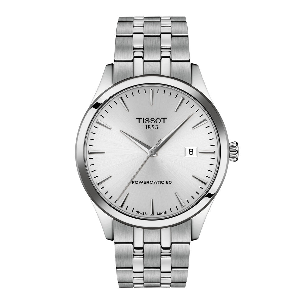 Tissot Classic Dream Powermatic 80 40mm Stainless Steel Watch T1584071103100