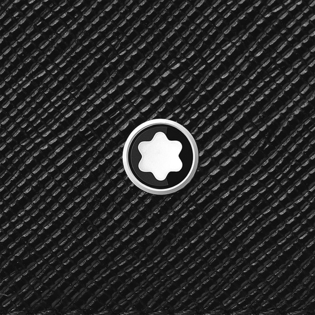 Montblanc Card Holder 5cc in Black Sartorial Leather MB130324
