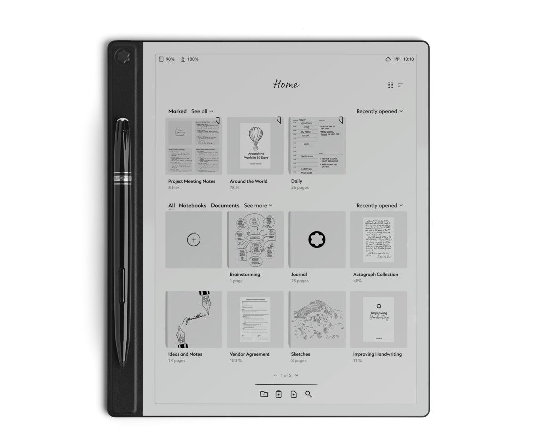 Montblanc Digital Paper, Mystery Black MB135010