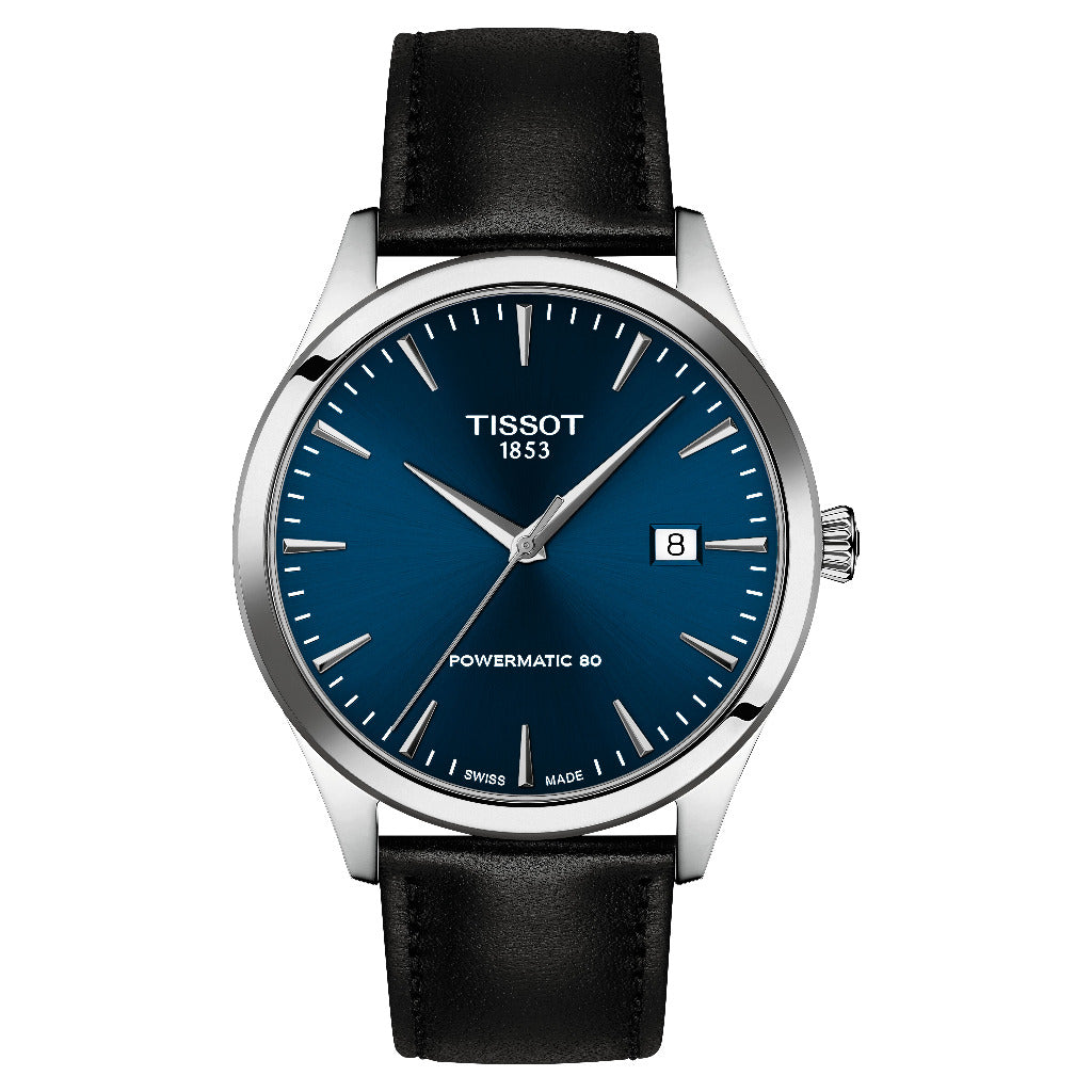 Tissot Classic Dream 40mm Powermatic 80 Blue Dial Watch T1584071604100