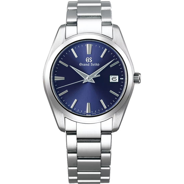 Grand Seiko Heritage 37mm Watch Quartz Edition in Japanese Blue SBGX265