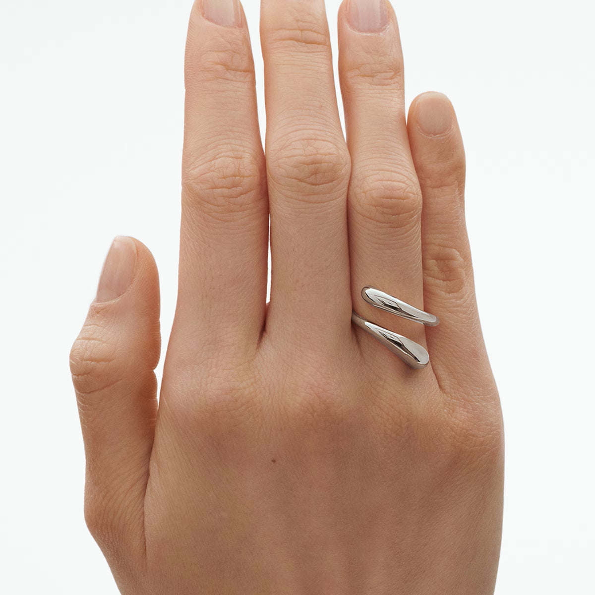 Georg Jensen Mercy Twist Ring, Sterling Silver