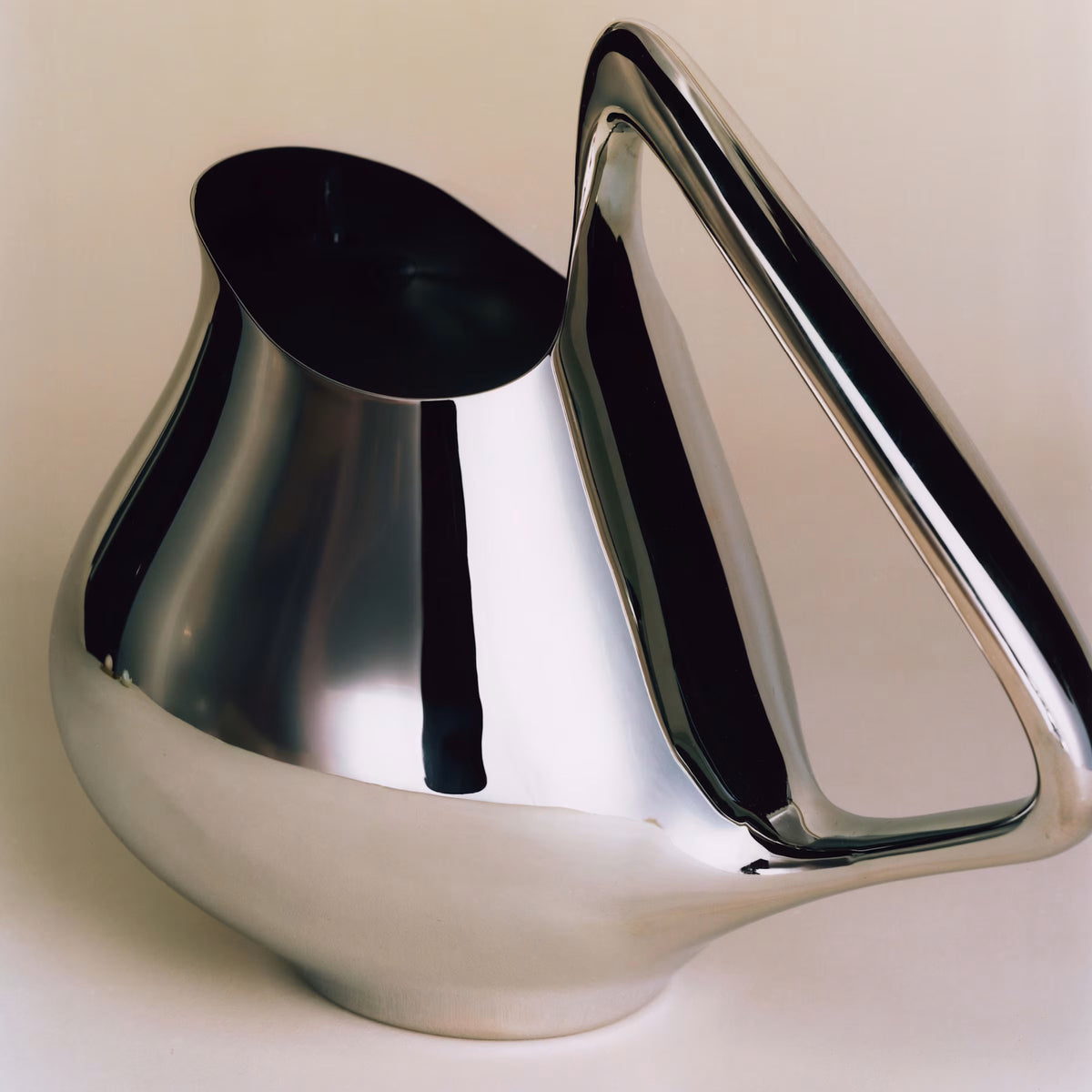 Georg Jensen Koppel Pitcher 03, Mirror Polished Stainless Steel