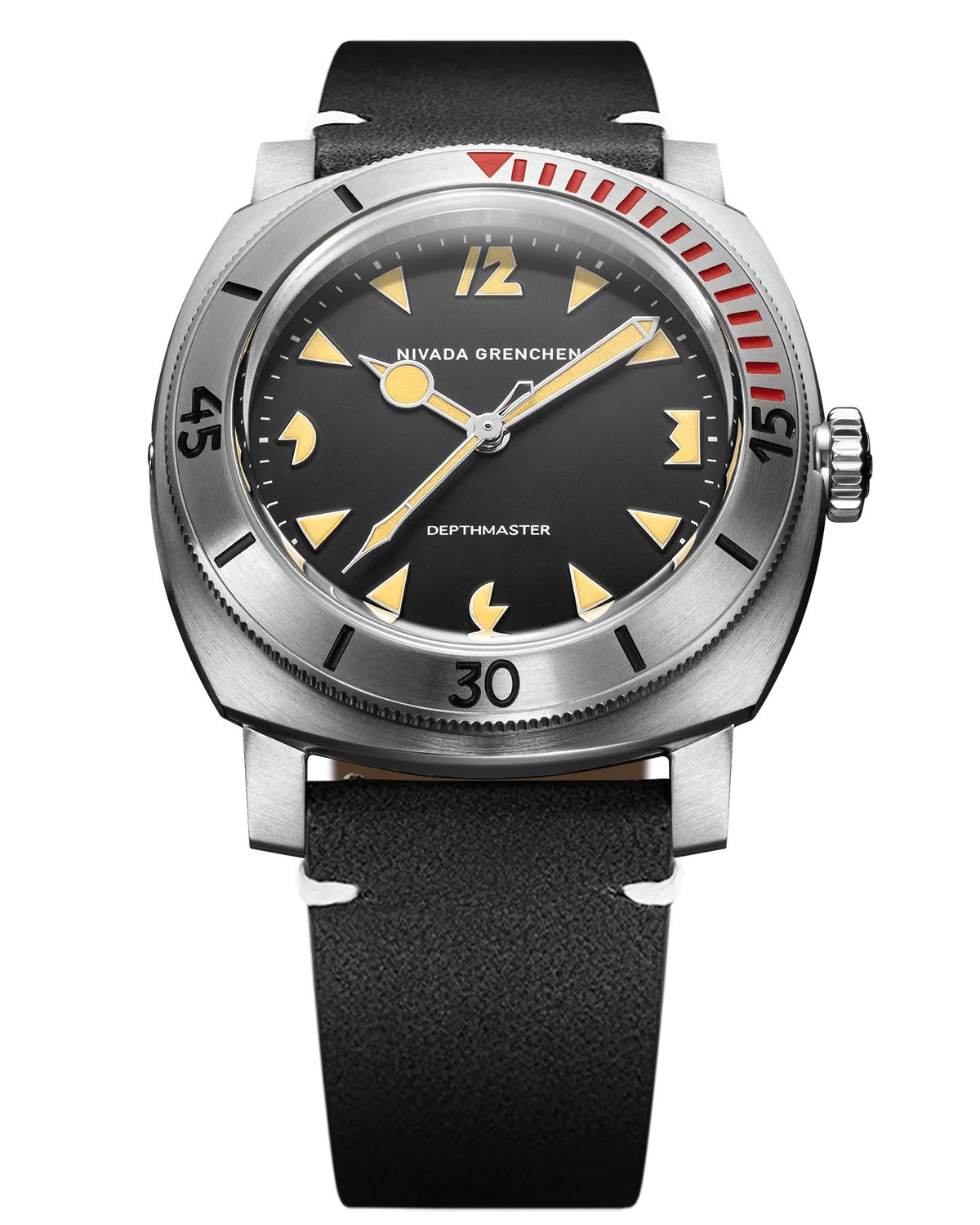 Nivada Grenchen Art Deco Depthmaster 41mm Watch 14200A15