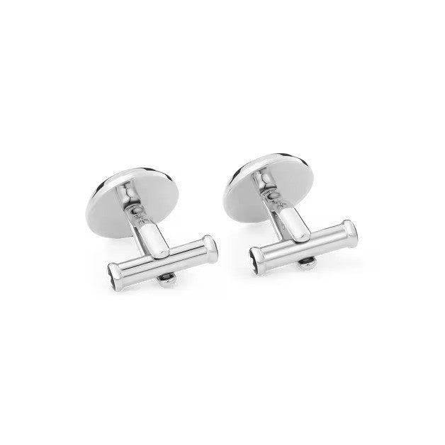 Montblanc Meisterstück Cufflinks with Patterned Lacquer Inlay MB132976