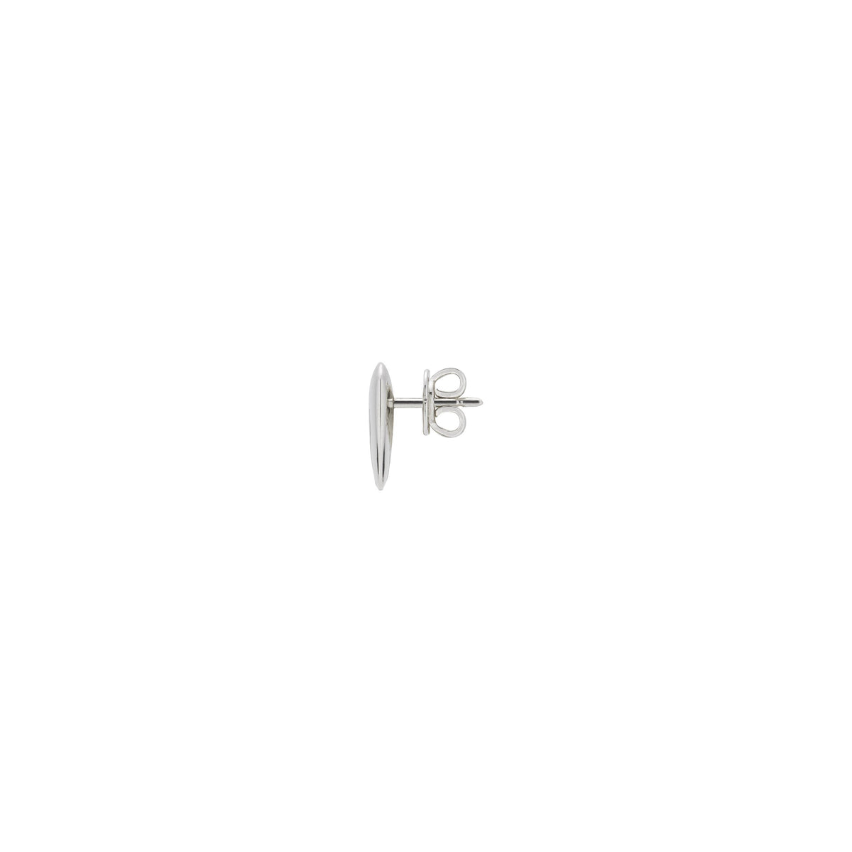 Gucci Blind For Love Stud Sterling Silver Earrings