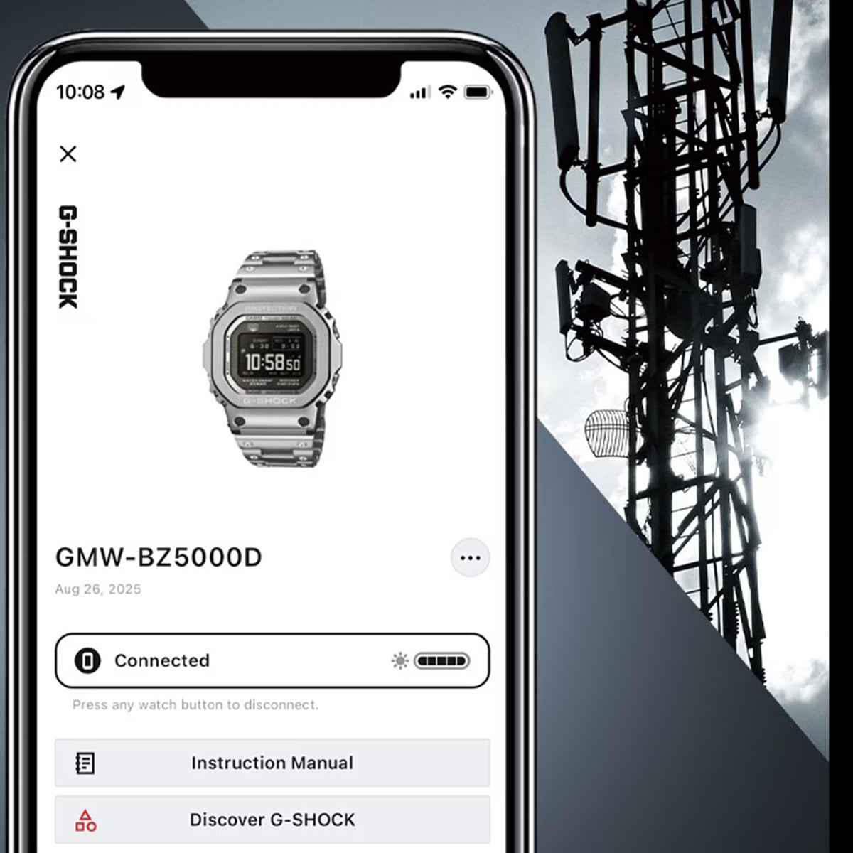 G-SHOCK 5000 Series Full Metal Steel GMW-BZ5000D-1ER