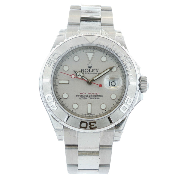 Rolex Yacht-Master Steel & Platinum 40mm Watch 16622 (2007)