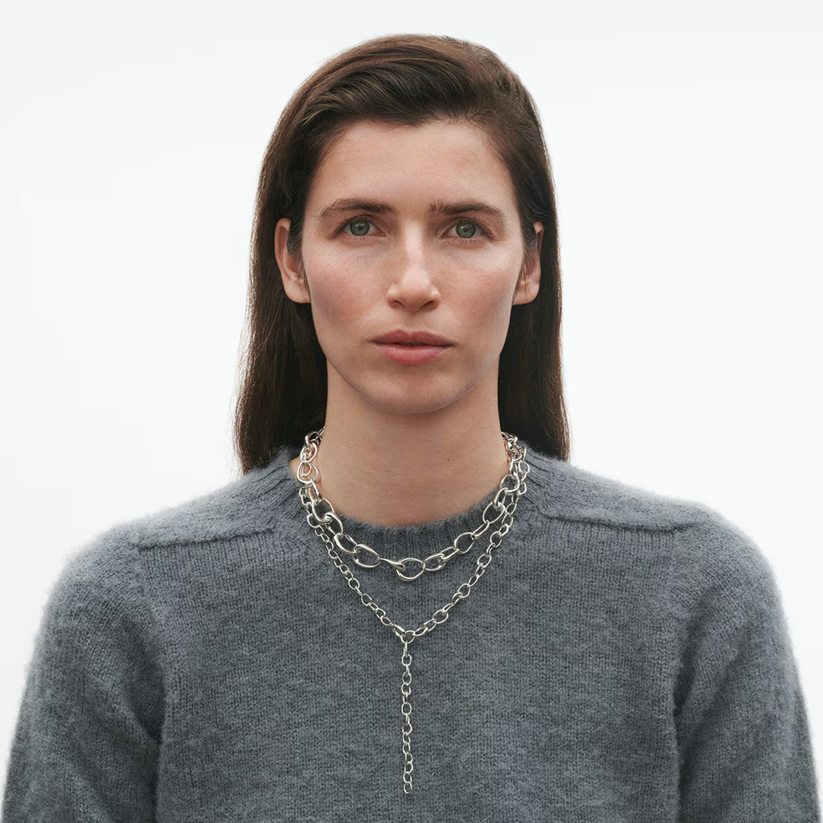 Georg Jensen Offspring Necklace, Sterling Silver