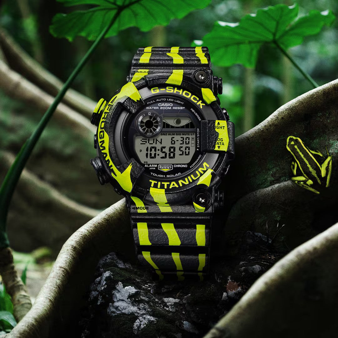 G-SHOCK Master of G Frogman The Poison Frog Limited Edition Watch GW-8200TPF-1ER