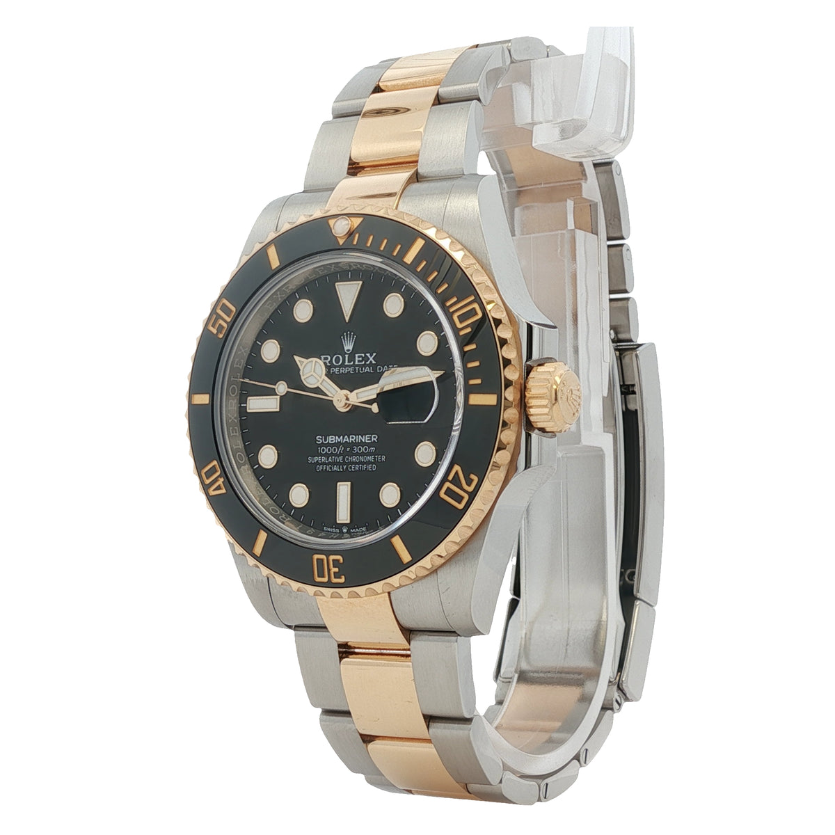 Rolex Submariner Date Black Oyster Steel & Yellow Gold 41mm (2023)