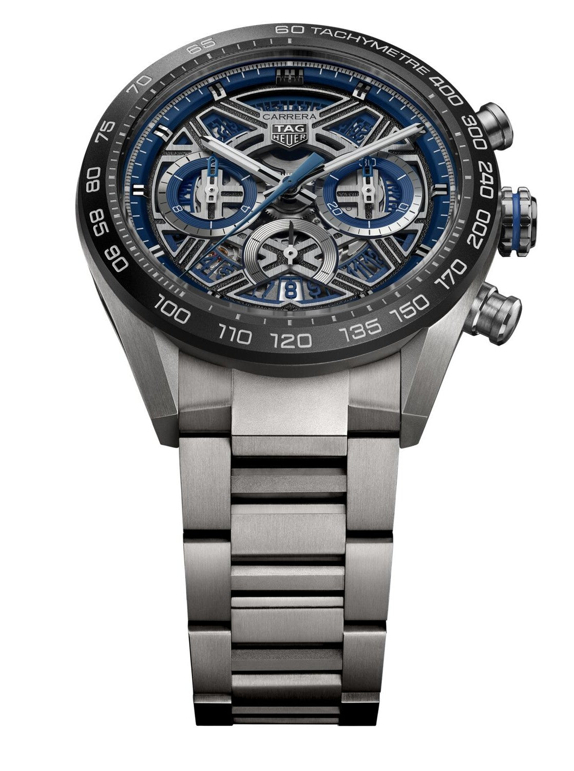 Tag Heuer Carrera Chronograph Extreme Sport, Automatic 44mm Titanium Watch CBU2081.BF0007