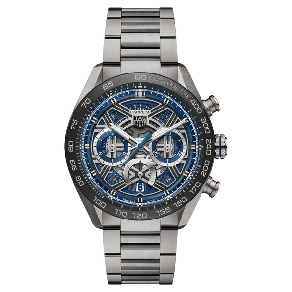 Tag Heuer Carrera Chronograph Extreme Sport, Automatic 44mm Titanium Watch CBU2081.BF0007