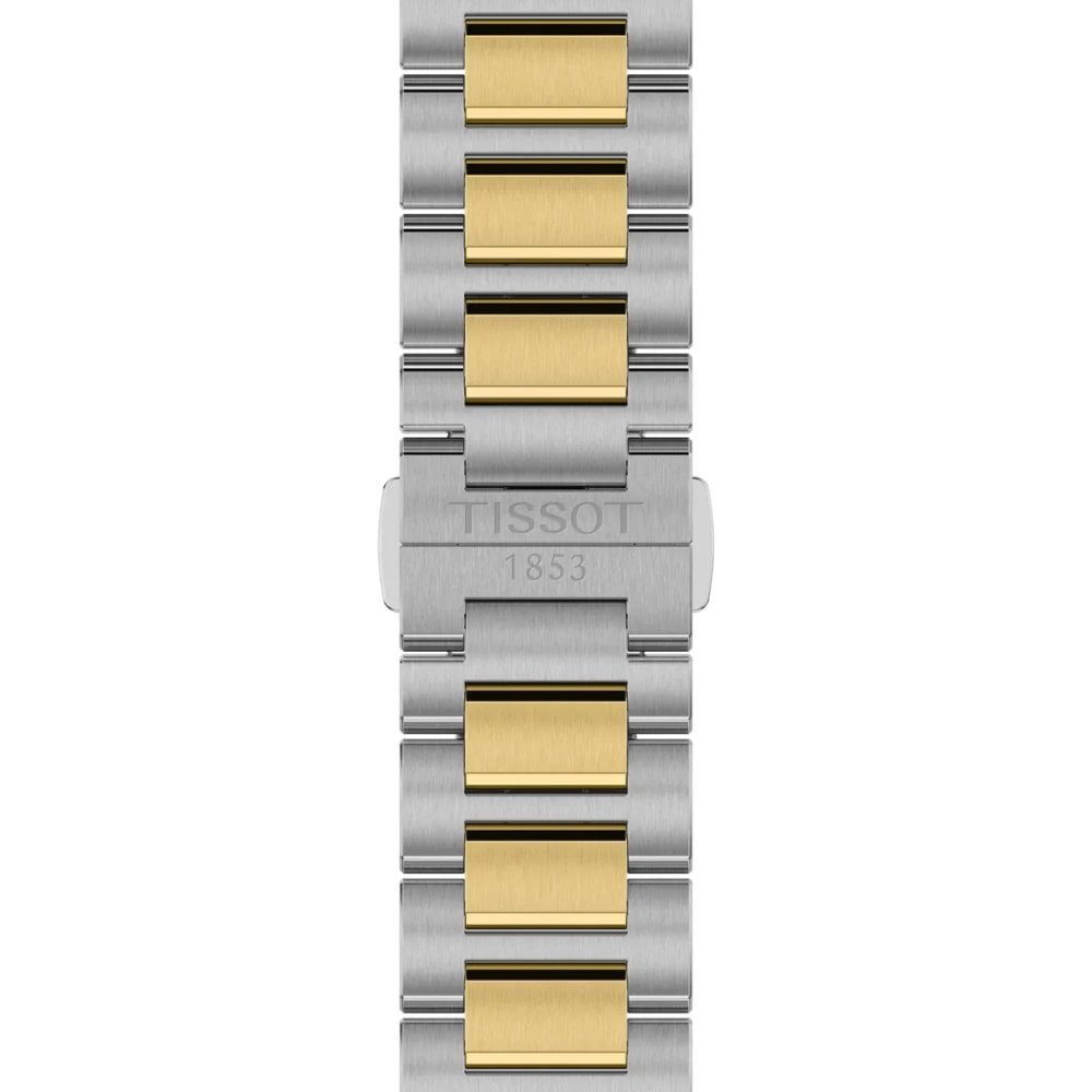 Tissot PRC 100 Solar 39mm Two Tone Watch T1514222203100