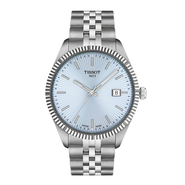 Tissot Ballade Ice Blue Dial Steel 40mm Watch T1564101135100